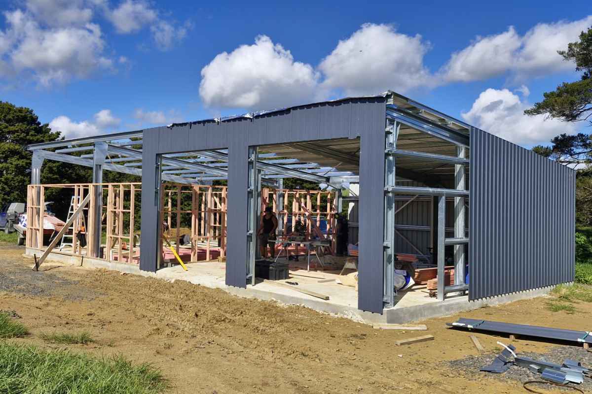 Flat Roof Barn Houses