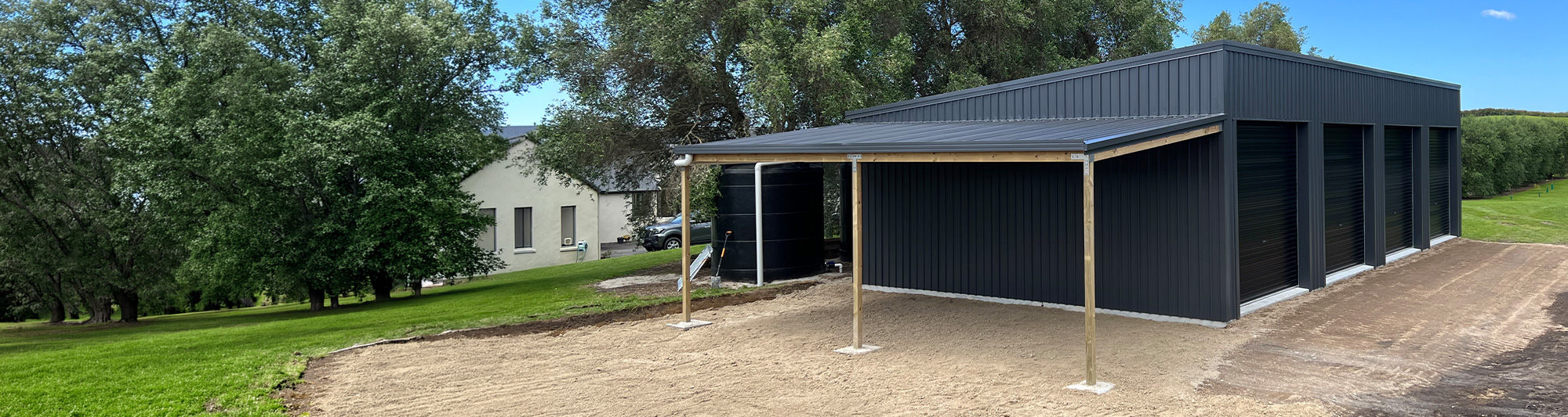 Mono pitch sheds