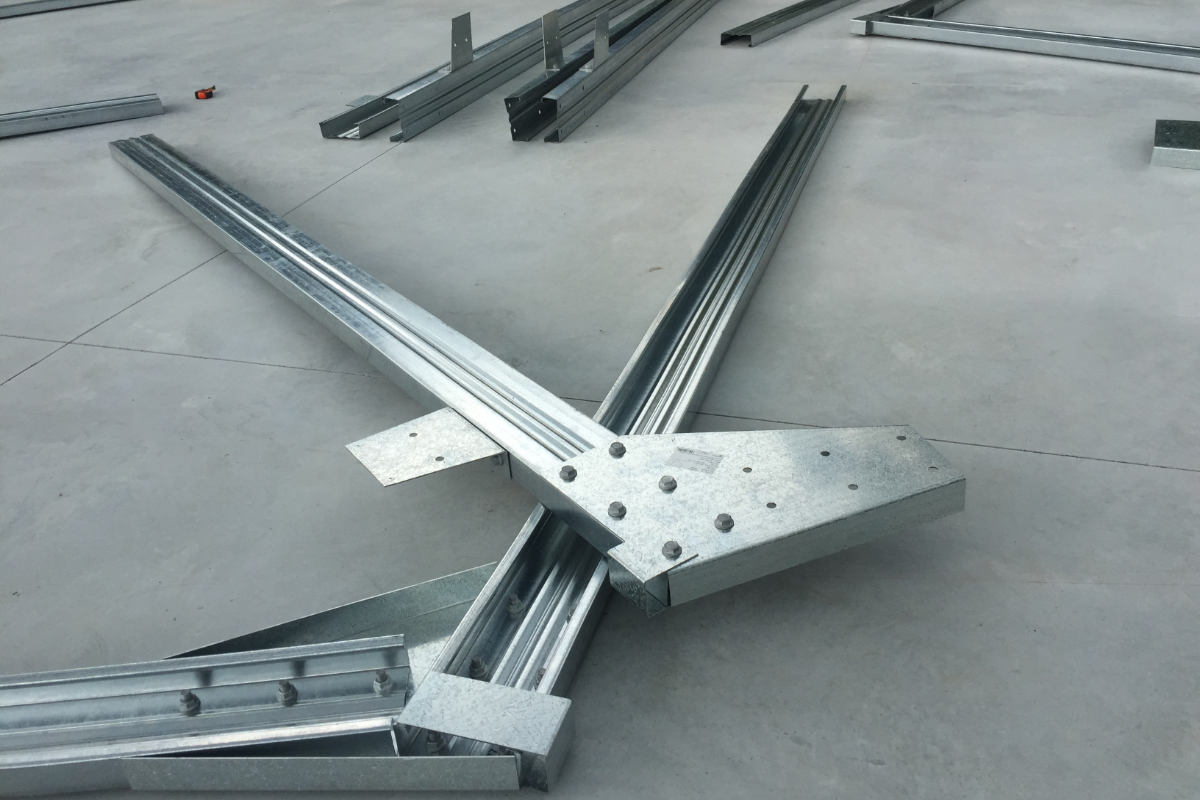 shed frame components shed frame components and bolted connection